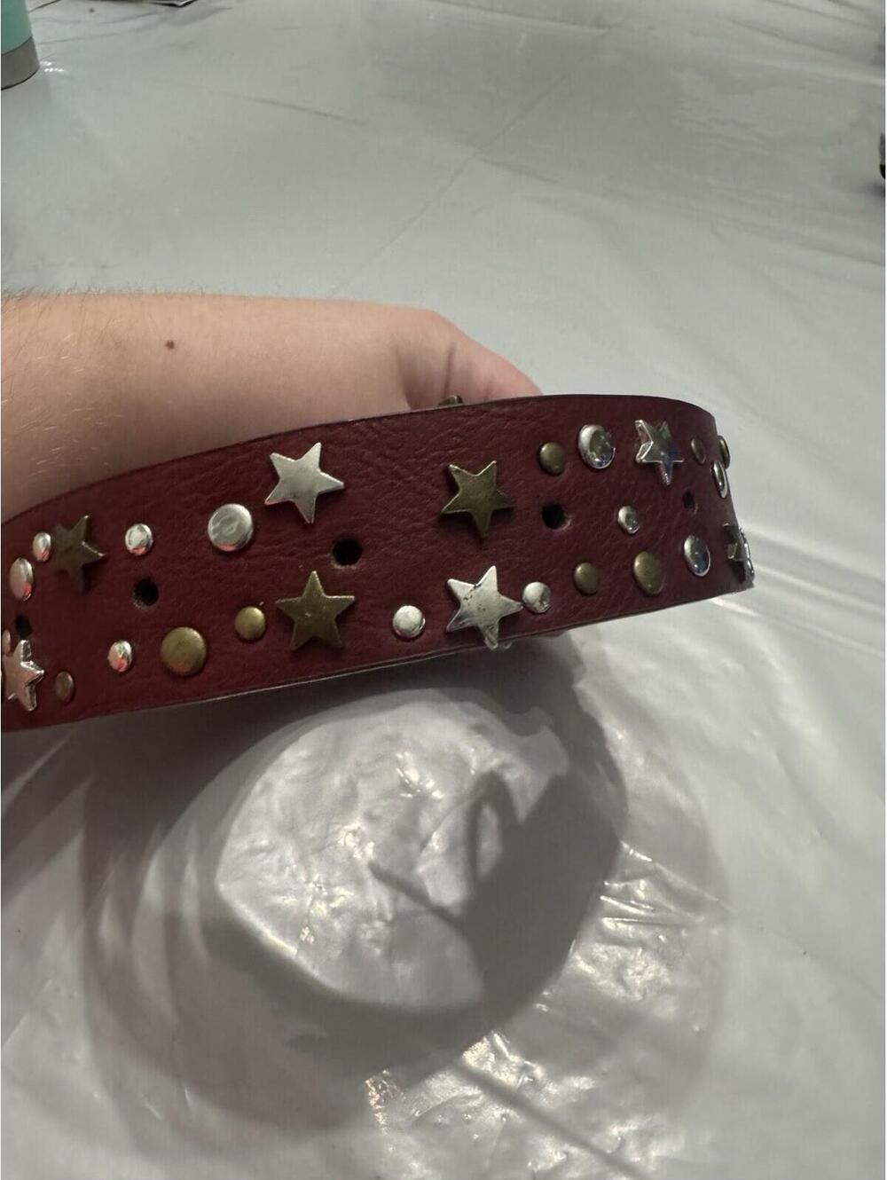 Torrid Red Belt With Star Details Size 4